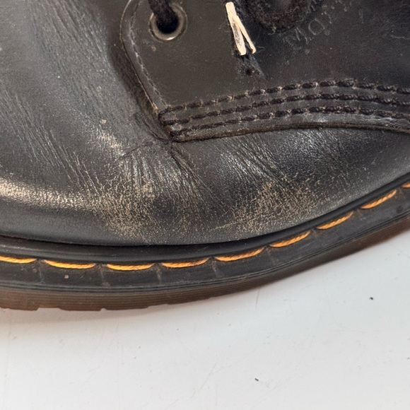 Vintage Dr. Martens Black Nappa Leather Casual Oxford Shoes 8053 Size US 10 main image 13